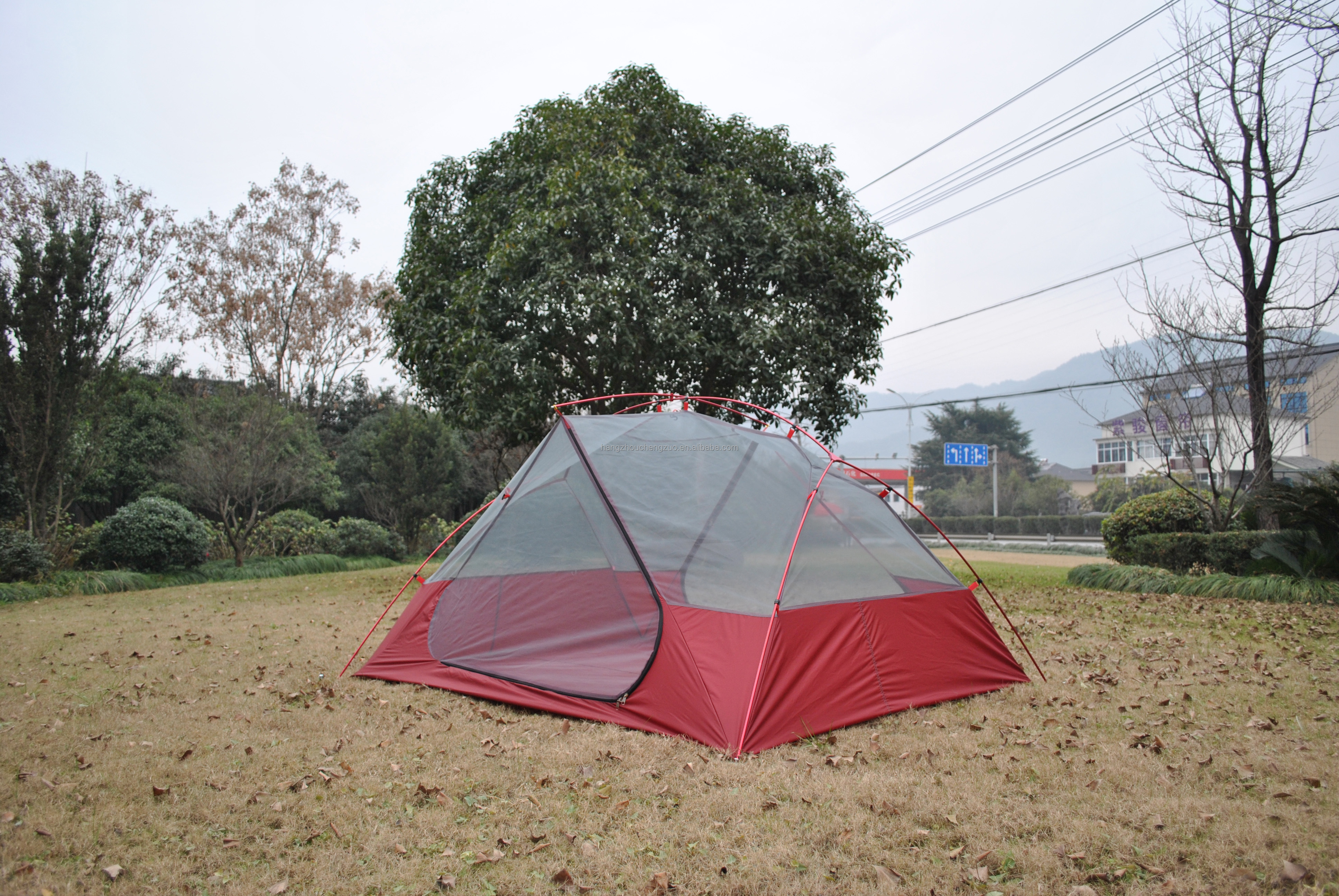 Cheap Goat Tents 3~4 Person 4 Season Ultralight 20D Nylon coated Silicone Waterproof 4000mm Camping Tent,CZX 460 NX 3 Person Ultralight tent Tents 